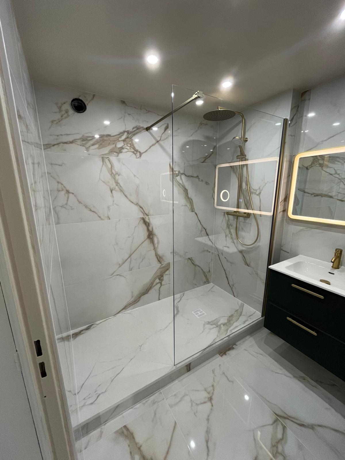 Rénovation complète salle de bain Paris Iles de France